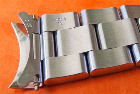 rolex 78350 steelinox vd band w 557 end pieces|Rolex 78350 19mm + 557B Endlinks Oyster Steel Band 2001.